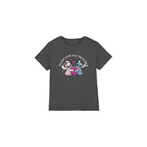 Lilo & Stitch Childrens/Kids Made For Each Other T-Shirt