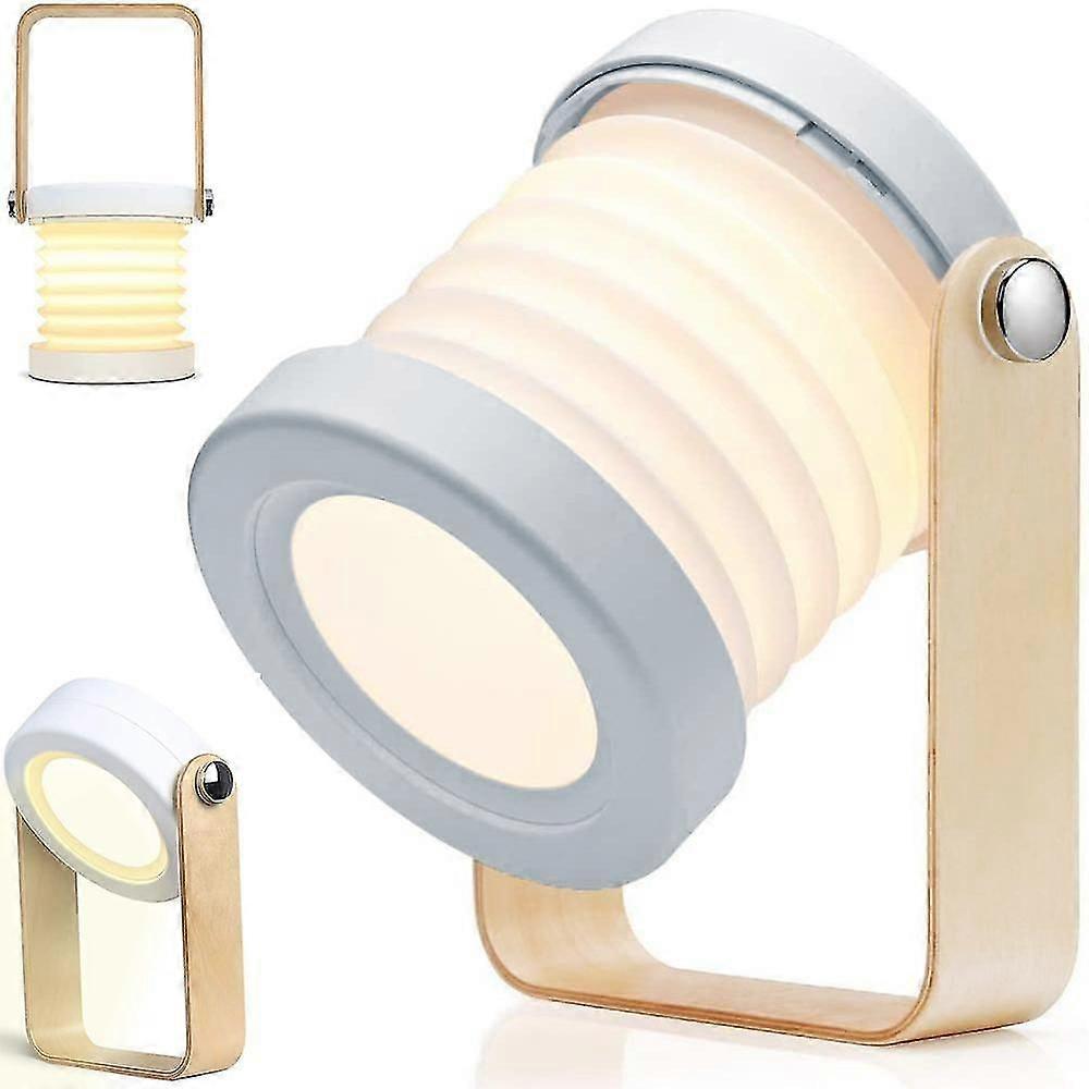 Led Portable Table Lamp4000mah Rechargeable Battery Lamp With Usb Port, 3-levels Brightness Touch Dimmable Nightstand Lamp, Wireless Night Light For I