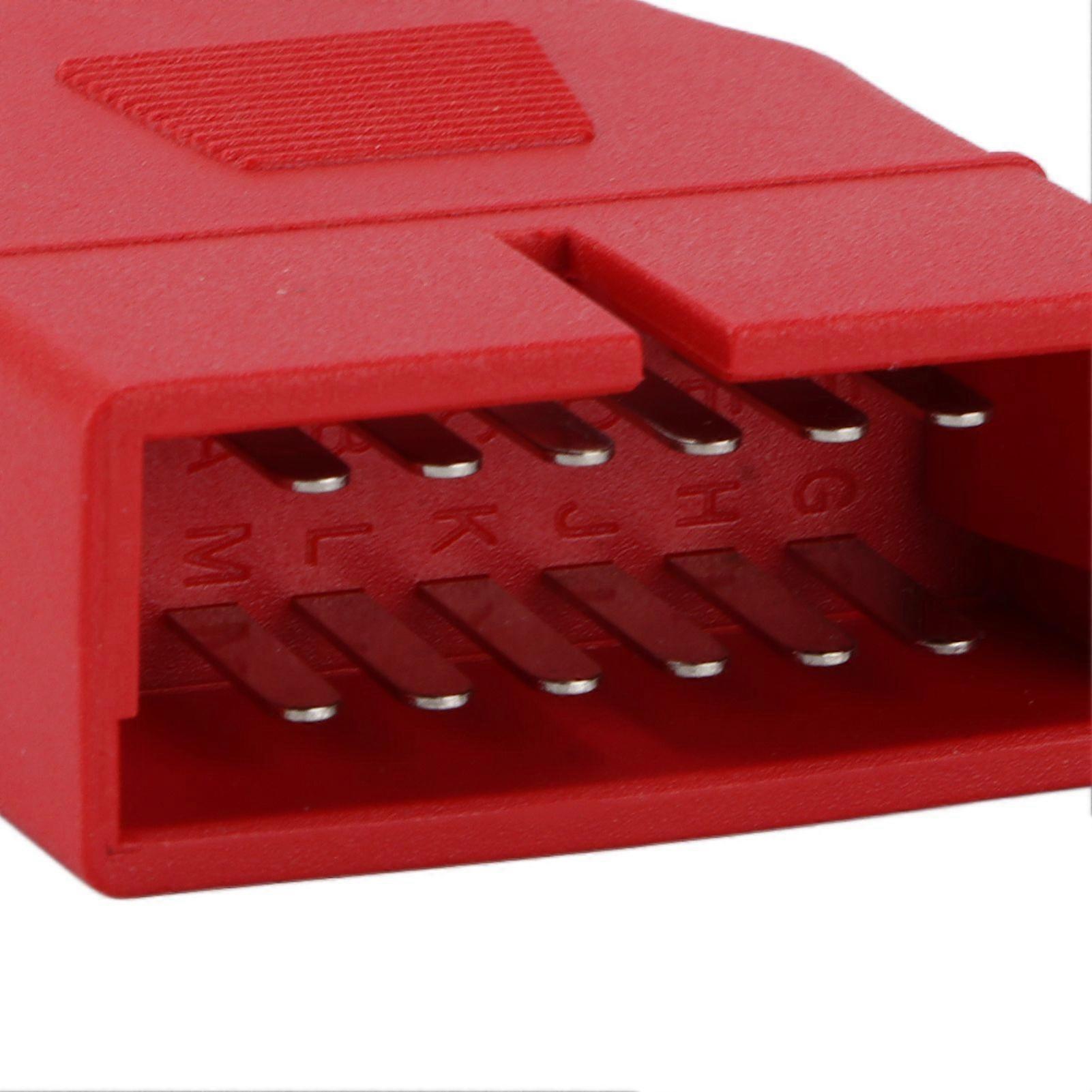 14Pin OBD2 Diagnostic Adapter ABS OBD II Male Plug Replacement for NISSAN for Autel MaxiDas DS808 Maxisys MS905