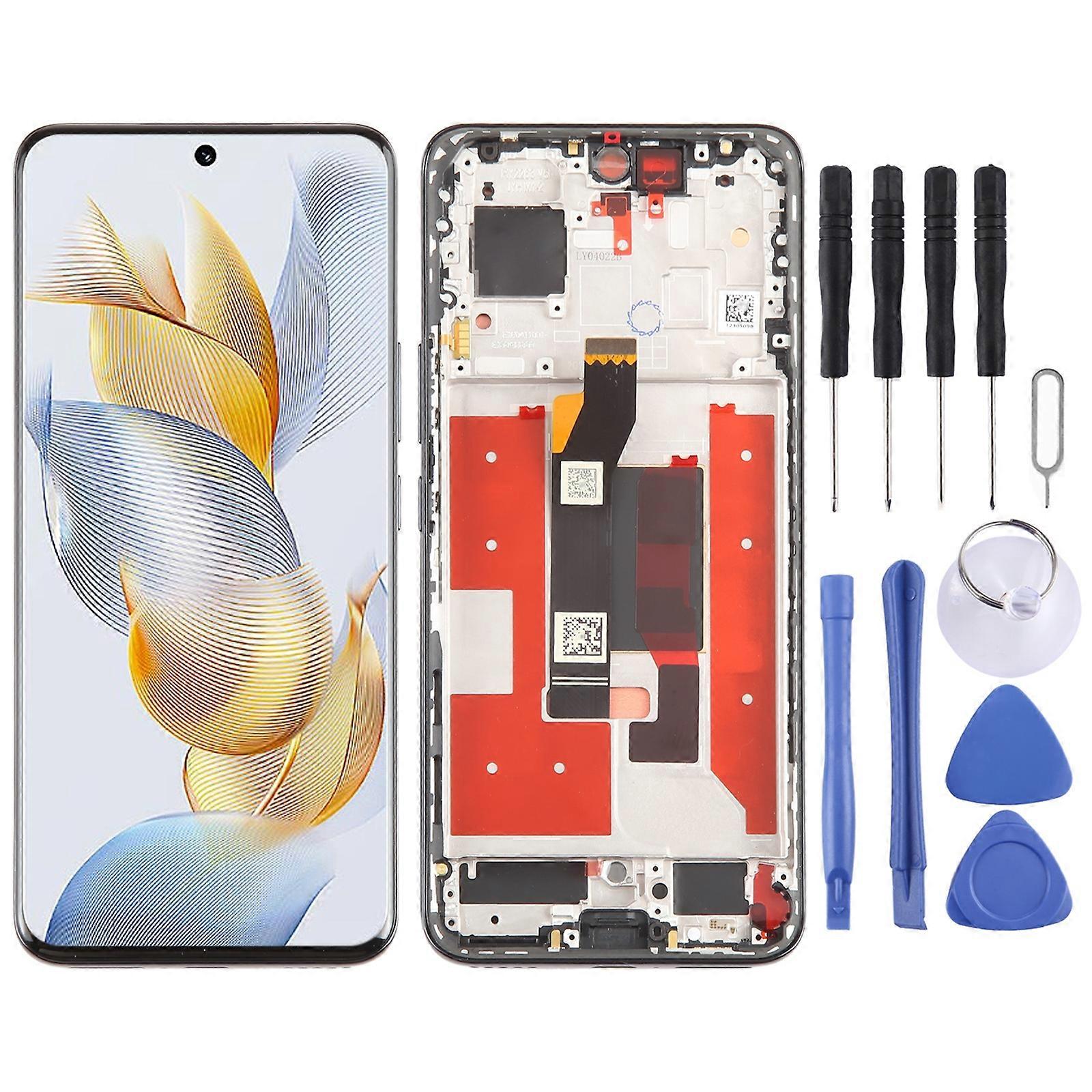 For Honor 90 COMPATIBLE LCD Screen Digitizer Full Assembly with Frame