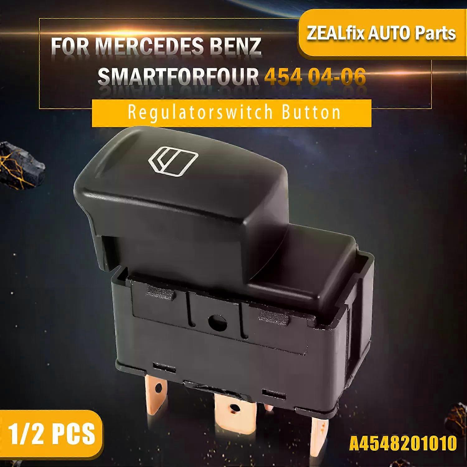 1/2/5/10 PCS Driver/Passeng Side Electric Window Regulator Switch Button A4548201010 For Mercedes Benz Smart Forfour 454 04-06