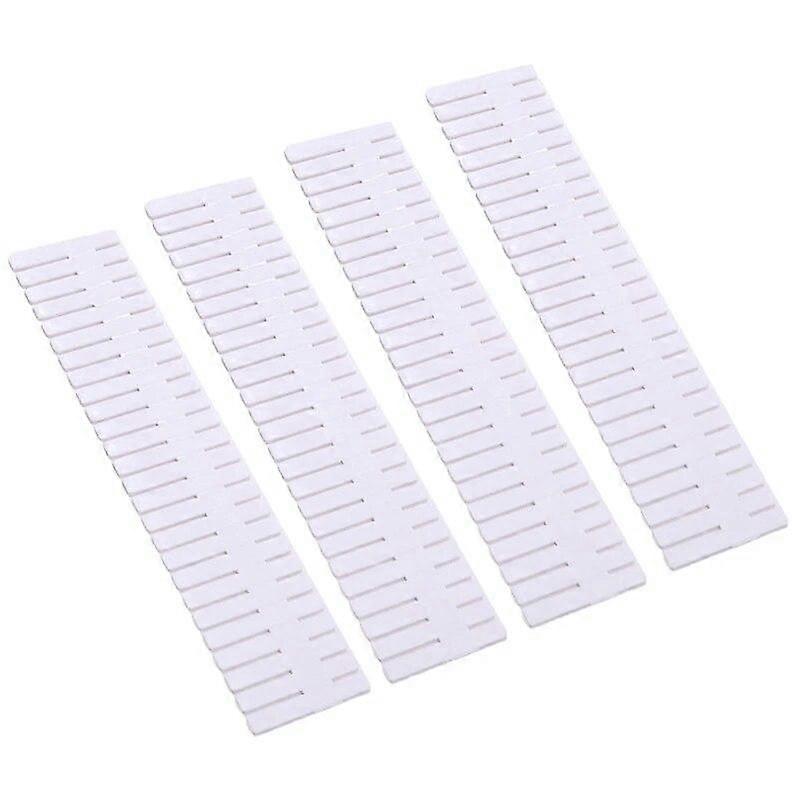 4Pcs DIY Adjustable Drawer Dividers Combination Partition Board Space-saving Wardrobe Closet Separator For Underwear Socks