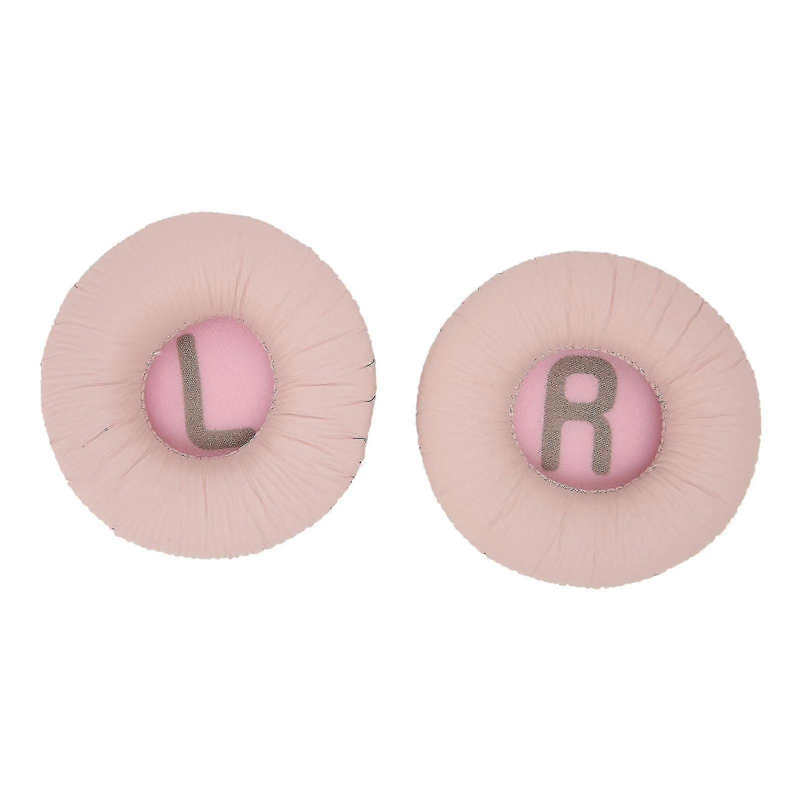 Rosa Ersättning Öronkuddar för T450 T450BT Tune600 T500BT - Protein Läder Memory Foam Noise Isolation Öronkudde