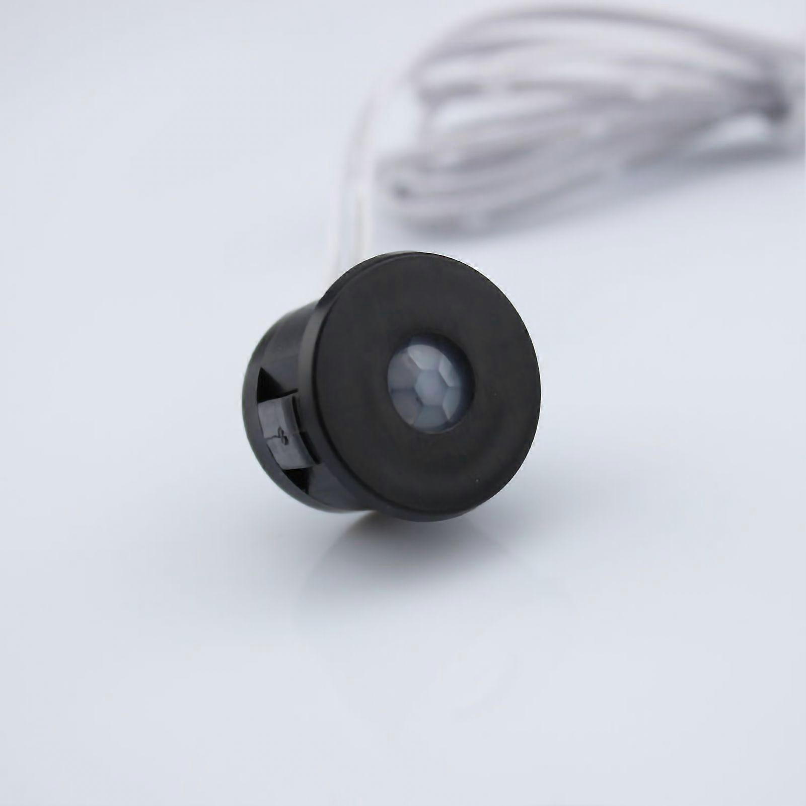 Human Body Sensory Switch Passive Induction Quick Plug Sensing Switch 120 Cone Angle 312VDCBlack