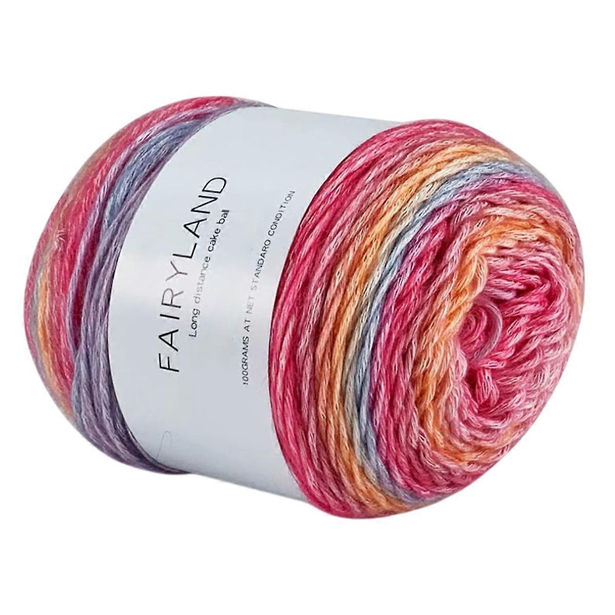 Gradient Yarn, Hand Knitting Yarn, Crochet Blended Yarn