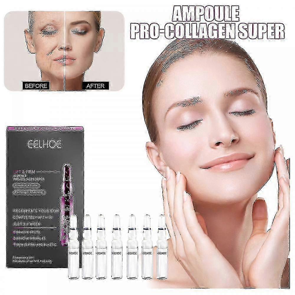Ceramide Collagen Lifting Ampoule Face Serum Anti-wrinkle Moisturizing Fade Fine Lines