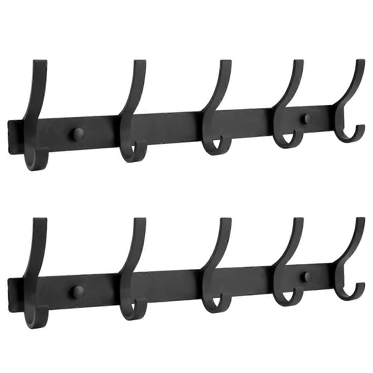 2-piece hanger wall mounted, coat hook wall mounted, wall mounted coat hook, wall mounted hat rack durable shelf