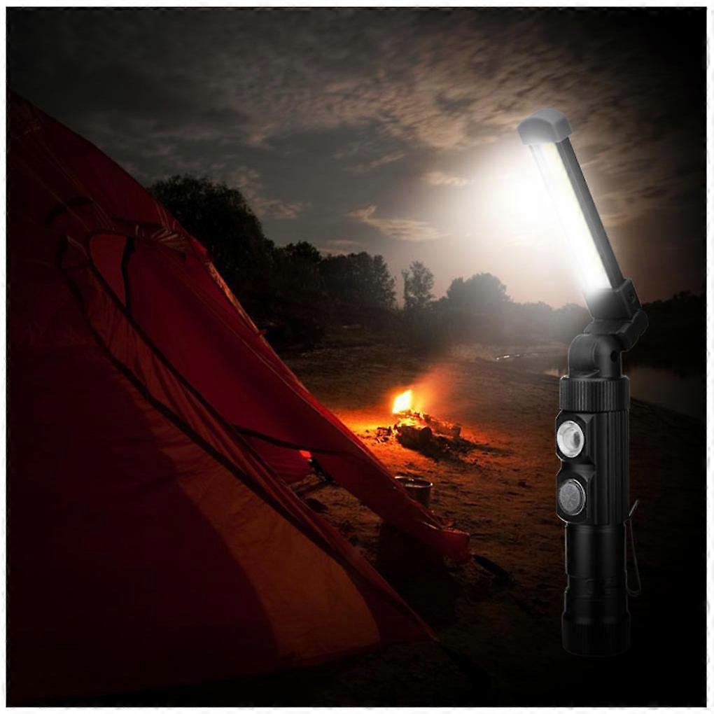 COB Work Light Rechargeable Lamp Flashlight Hunting Repair Inspection Handheld Flashlight Houshold Outdoor Lighting Accessories