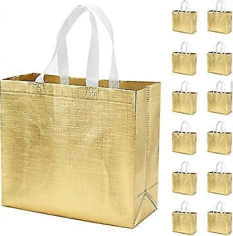 12 Pcs Present Gift Bags Reusable Gift Bag For Party Wedding