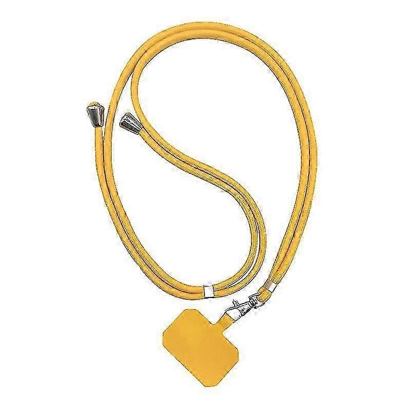 Adjustable Nylon Neck Strap for Mobile Phone - Universal Lanyard with Secure Hook