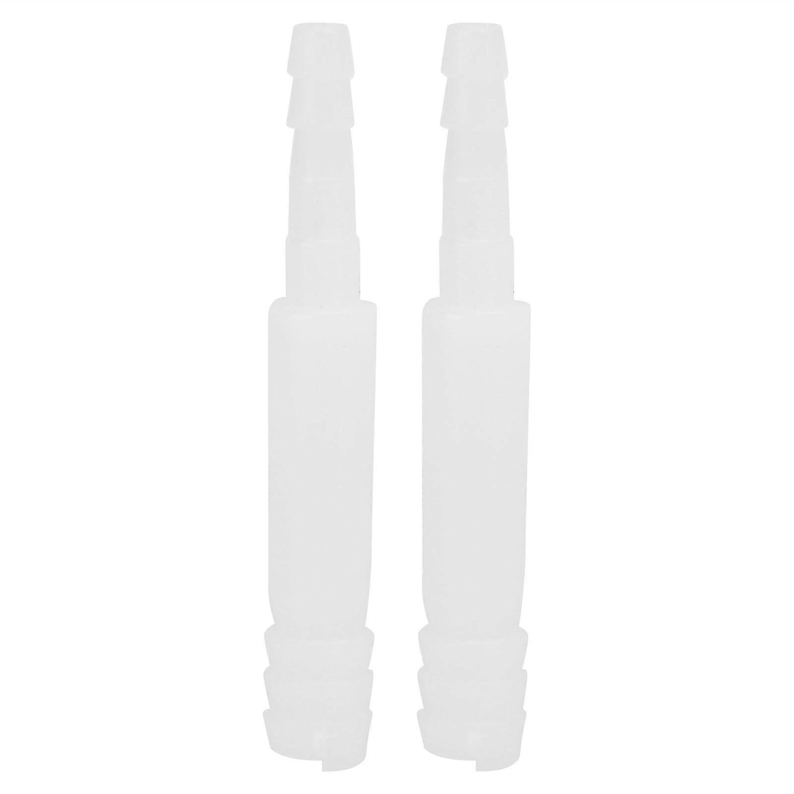Aquarium Plastic Hose Barb Variable Diameter Transparent Barbed Splicer Joint for Water Pumps