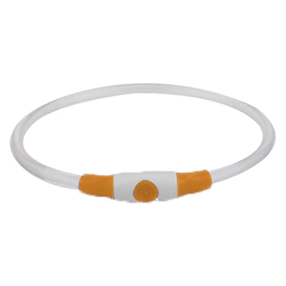 Nighttime Navigator, Light Up Dog Collar with Long-Life Battery and Waterproof Safety for Safe and Stylish Walks, Adjustable By Cutting TPU Material