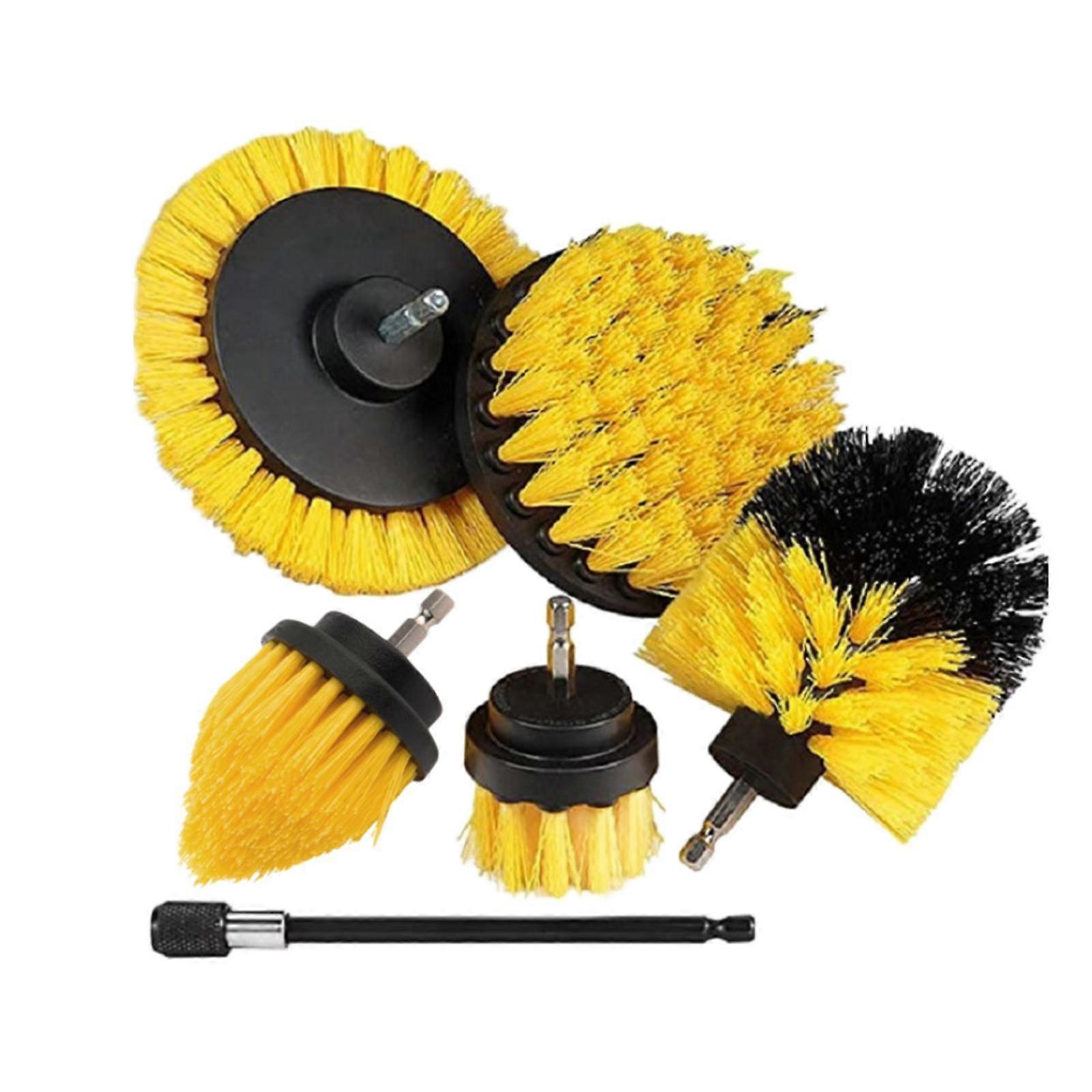6PCS Scrubber Drill Attachments For Cleaning