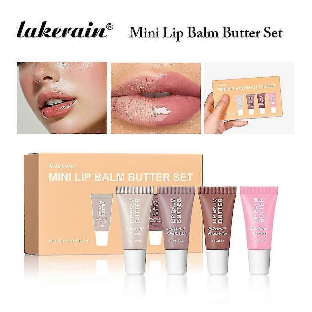 Bálsamo de manteiga labial, máscara labial condicionante e bálsamo labial para hidratação instantânea, hidratante ultra-nutritivo para cuidados com os lábios, cuidado labial calmante suaviza lábios secos