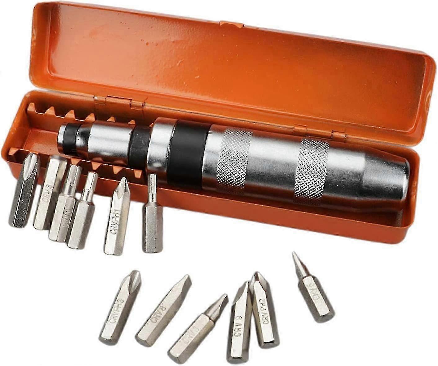 13 Piece Screwdriver Bit Set With Sockets And Tool Case Heavy Duty Precision Magnetic Screwdriver Bits