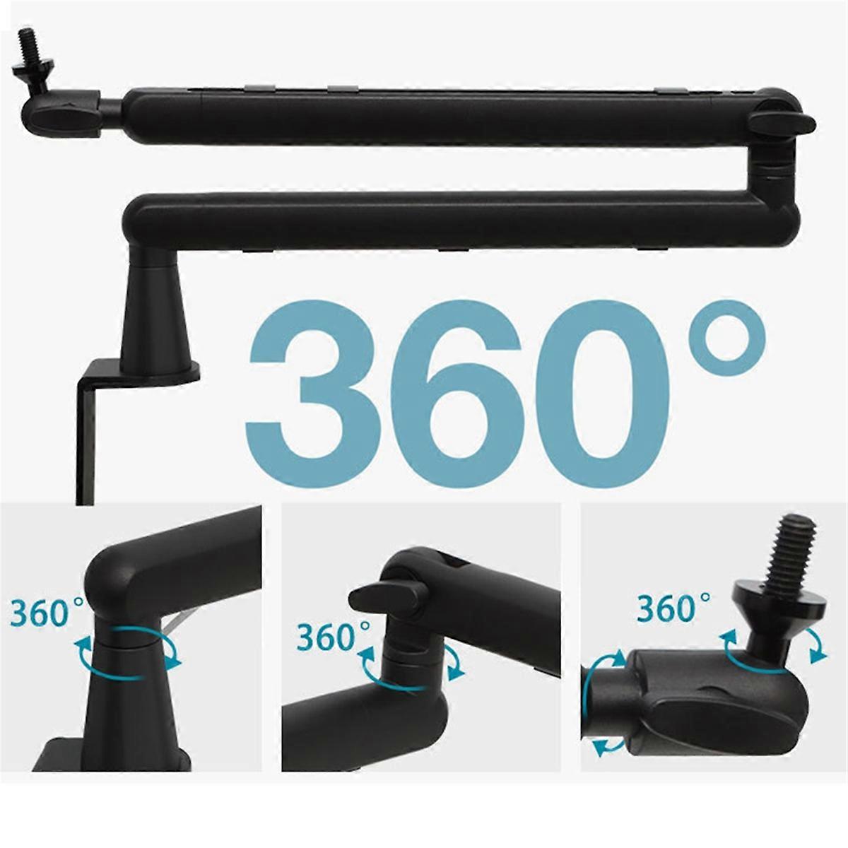 Thin Microphone Arm, Microphone Boom Arm Desktop Stand