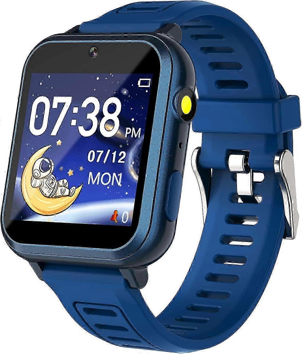 Smart Watch For Kids, Kids Smart Watch Boys With 24 Games, Camera, Music Player, Video And Audio Recording, Alarm Clock, Calendaring, Hd Touchscreen T