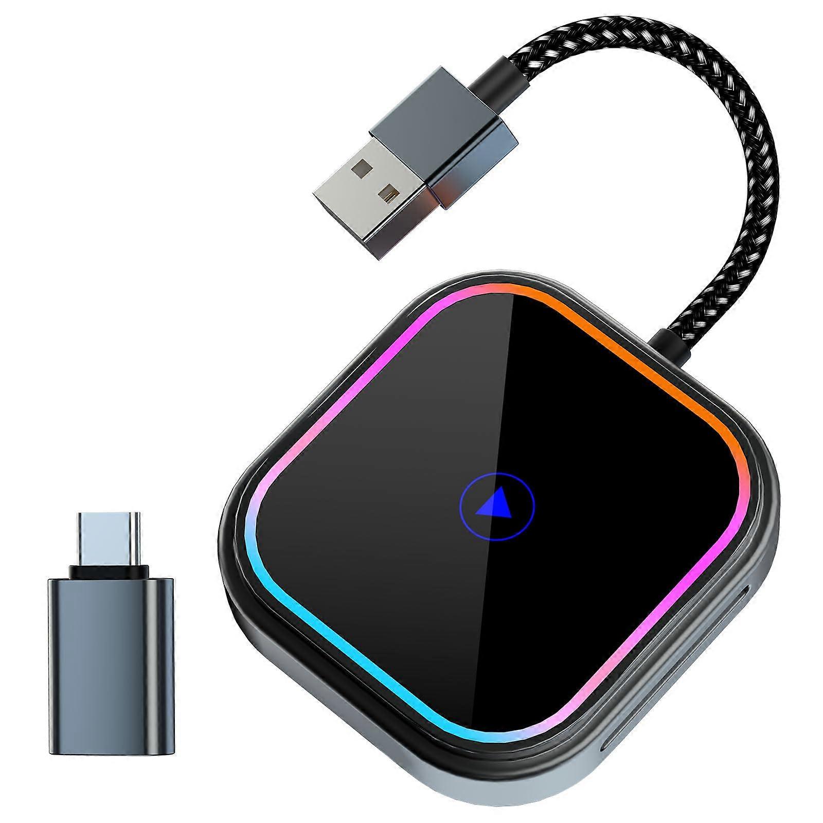 Wireless Carplay Adapter for Car with Plug & Play Functionality