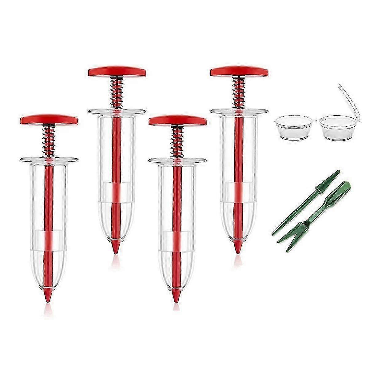 Mini Seed Spreader Kit, Mini Seed Spreader Set, Seed Sower Spreader Handheld for Tiny Seeds for Law