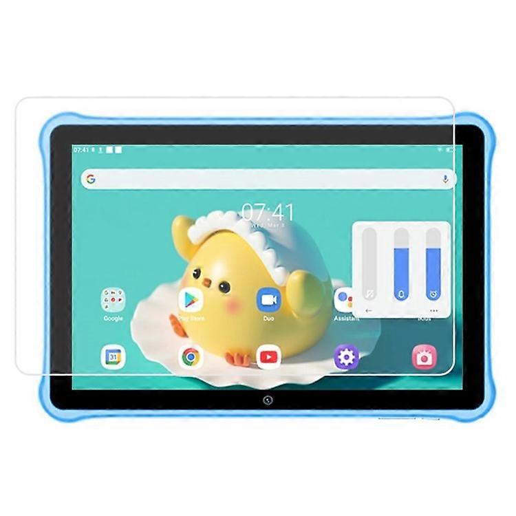 Blackview Tab A7 Kids、強化ガラス0.3mmアークエッジタブレットフルスクリーンフィルムに対応したスクリーンプロテクター