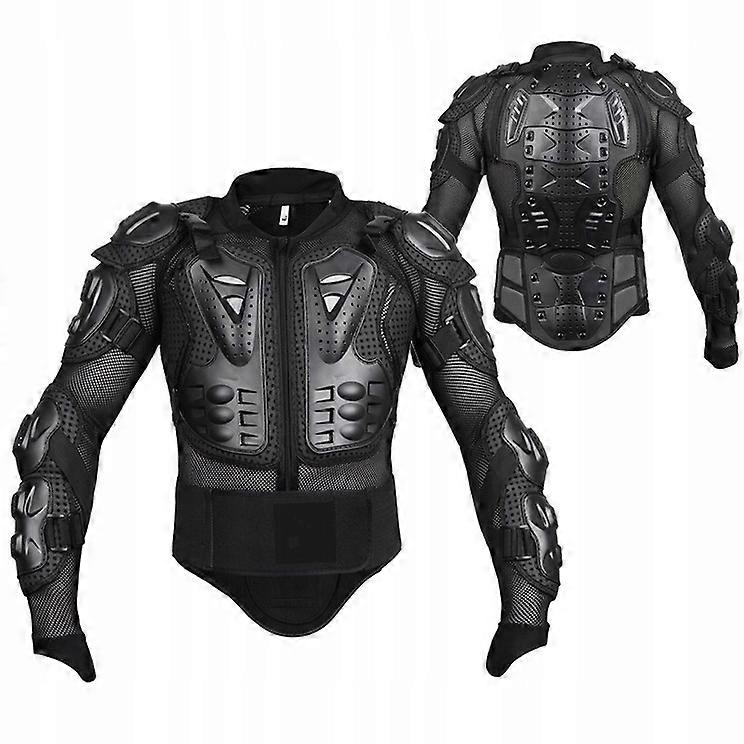 Buzer Armor Back Protector Turtle For Back For Motorcycle Cross Quad L