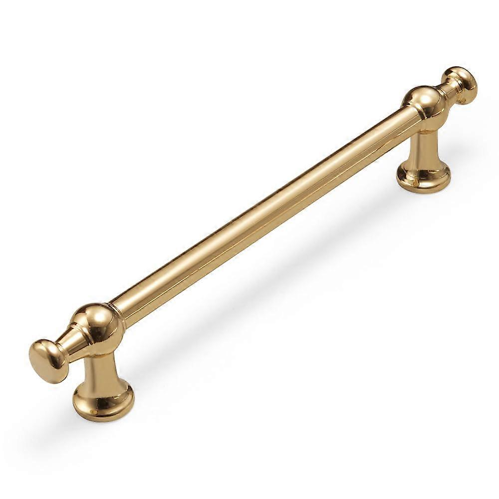 10 Pack 5 inch(128mm) Cabinet Handles Drawer Gold Pulls Kitchen Cabinet Hardware