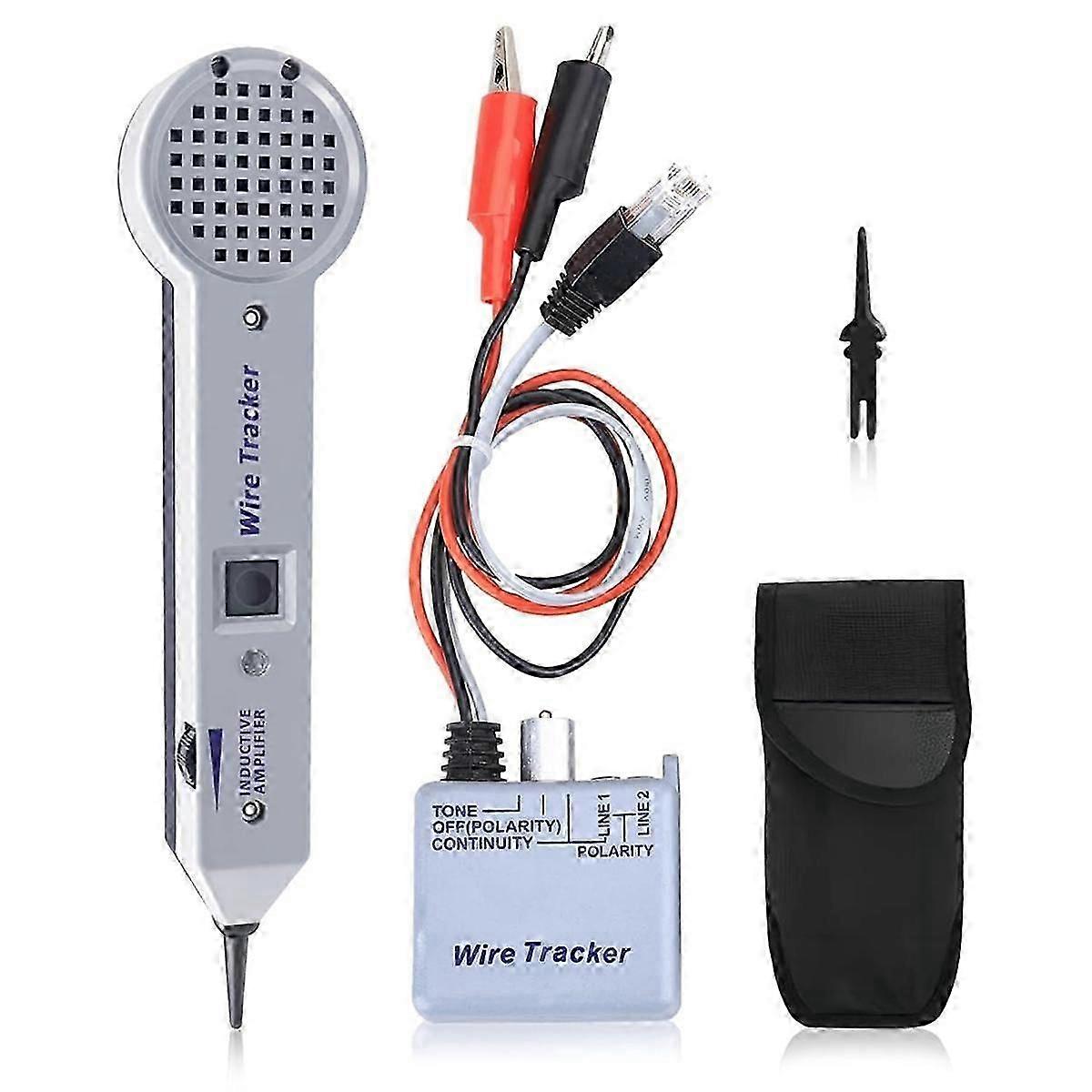 Tone Generator Kit, Wire Tracer Circuit Tester, Tone And Probe Kit, 200ep Cable Tester, For Network Cables Collation