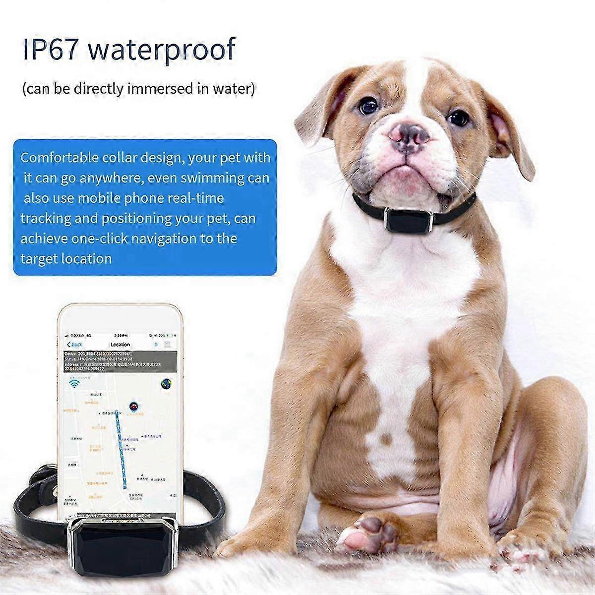 Smart GPS Waterproof Pet Locator Collar Pet Dog GPS Tracker - FFA