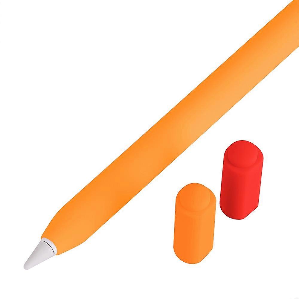 For Apple Pencil (USB-C) Silicone Sleeve with 2 Tip Caps,Drop-Proof Stylus Protective Case
