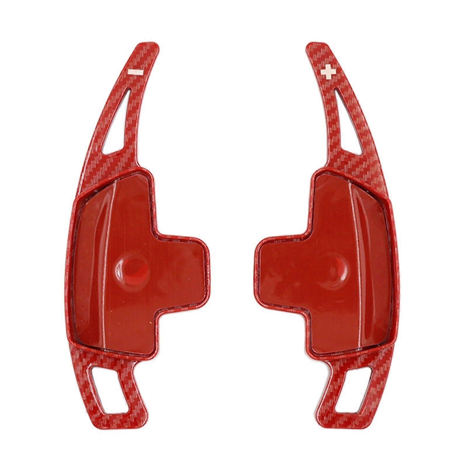 2pcs Carbon Fiber Car Steering Wheel Shift Paddle Shifters Extended for Mercedes Benz E Class W213