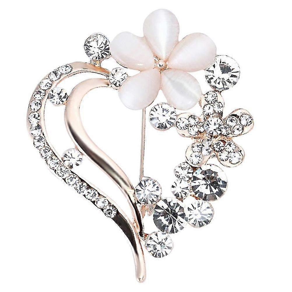 1 Pc Practical -sd Brooch Rhinest Brooch For
