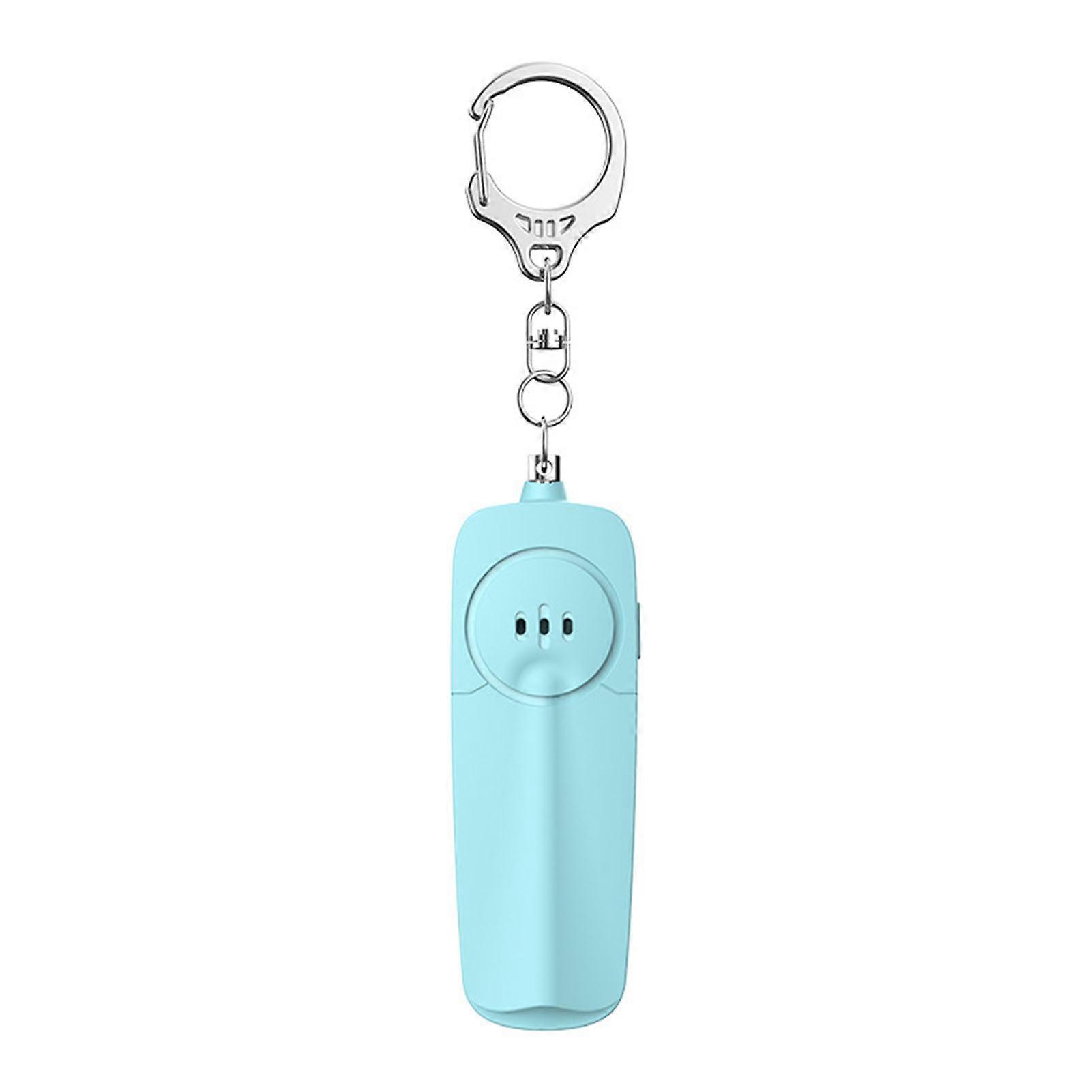 130dB Personal Safety Alarm Keychain with Flashlight for Self-Defense and Protection