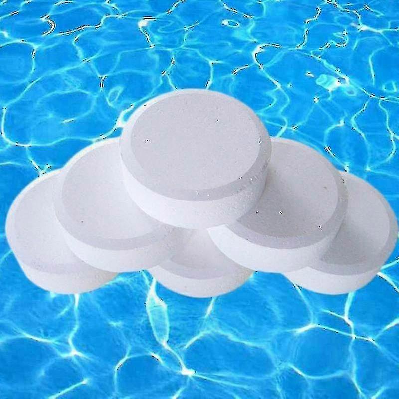 50 Pcs Quick Dissolving Multifunctional Sanitizing Tablets for Pools, Hot Tubs, and Spas