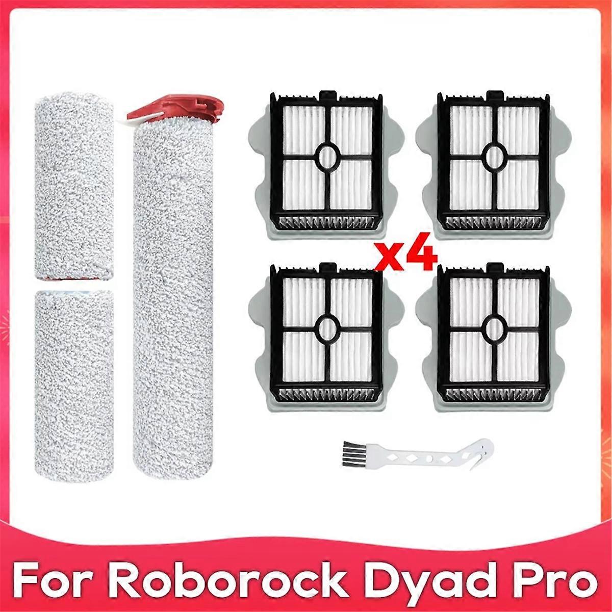 Compatible for Dyad Pro / Dyad Pro Combo / WD2H1A / A10 Ultra Soft Brush Roller Hepa Filter Accesso