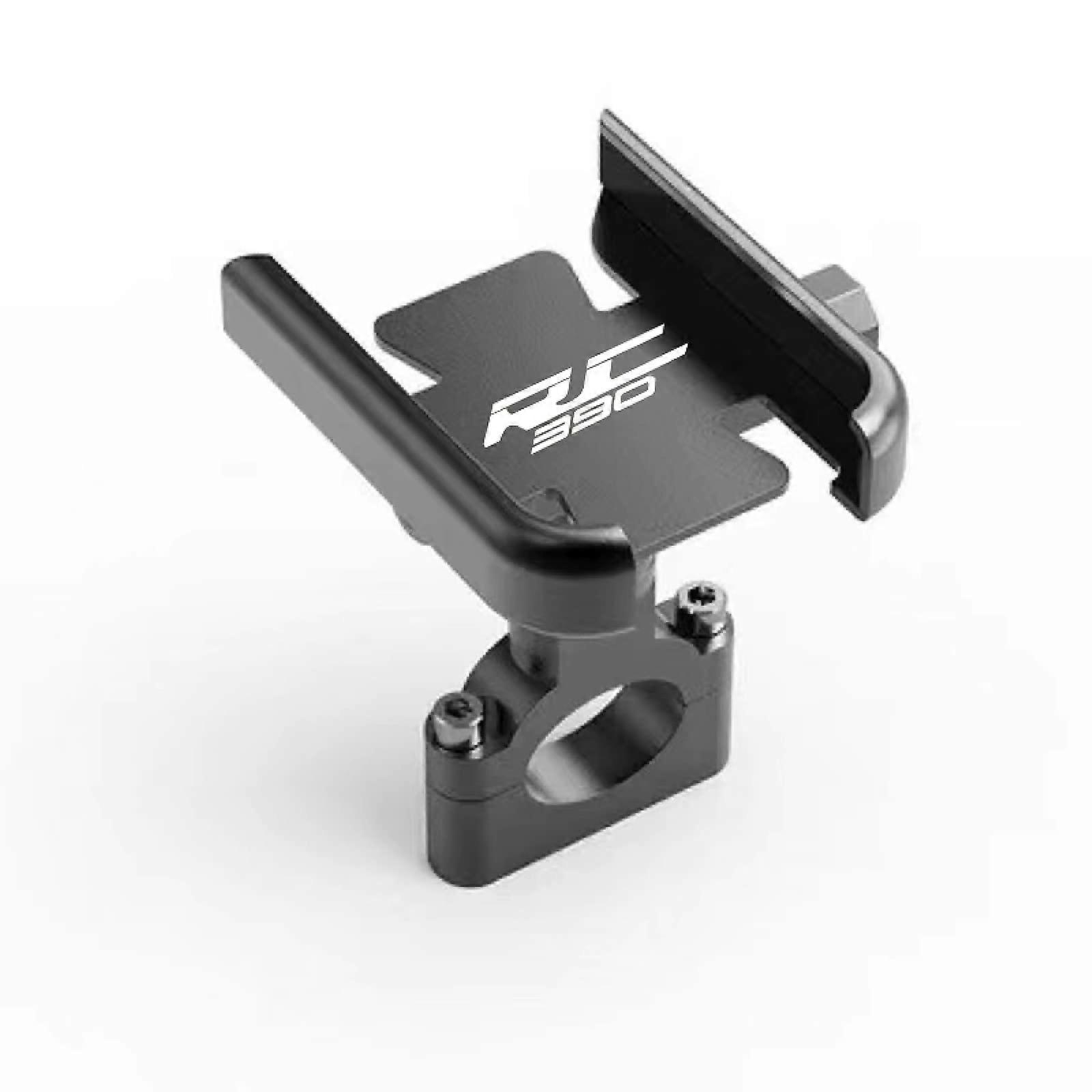 RC390 Handlebar Phone Holder Compatible With RC390 2014-2020, Motorcycle GPS Stand Bracket, Black