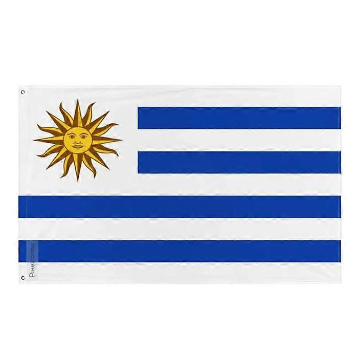 Flag of Uruguay – 60 x 90 cm – Polyester – Iron eyelets – Durable