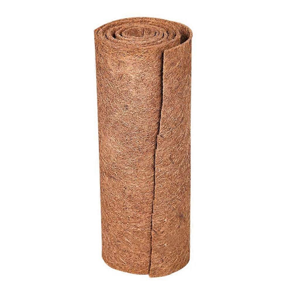 1pc Reptile Carpet Natural Coconut Carpet Mat for Protection (Light Brown)