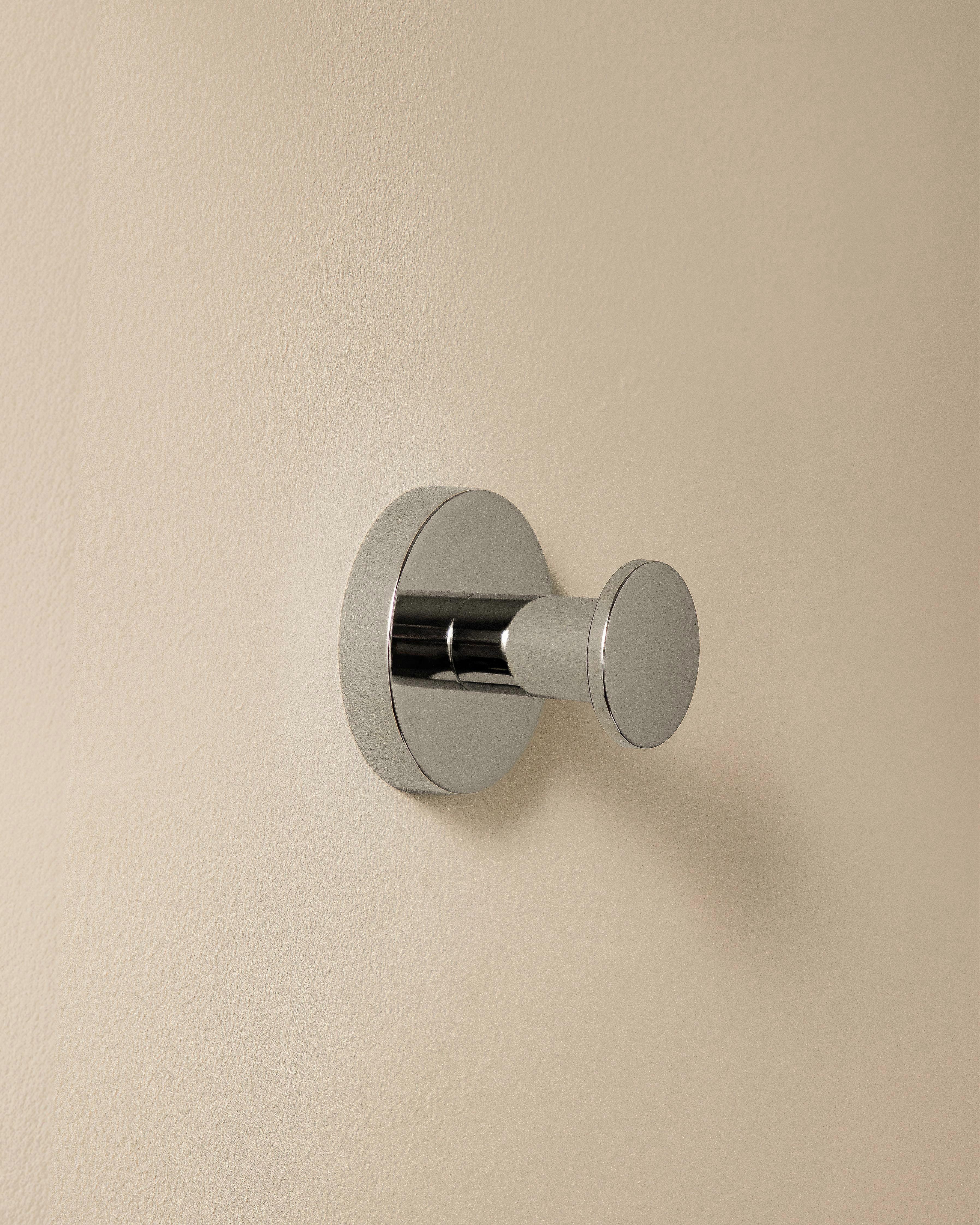 COSMIC Towel hook, Robe hook, Coat hook, Chrome, Hidden fixings Start Collection