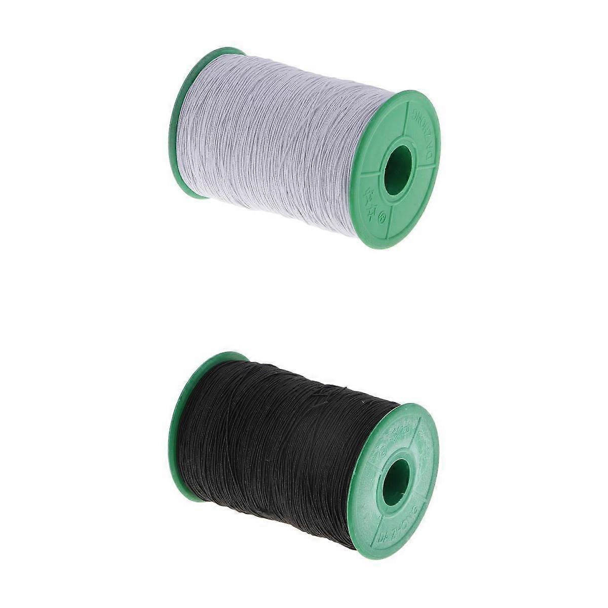 2pcs 500 Meter Elastic Cord Thread Jewelry Making Beading String