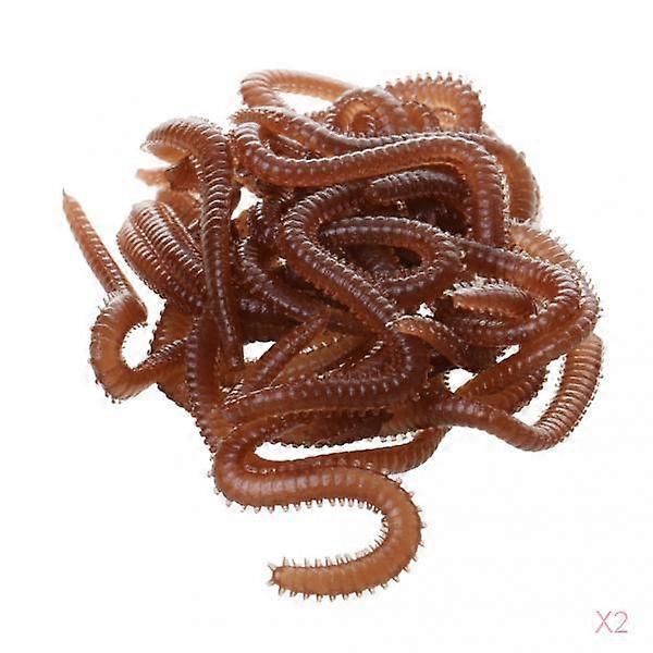 40g / Packung Regenwurm Soft Lure Bait Imitation mit Geschmack Angelgerät Köder