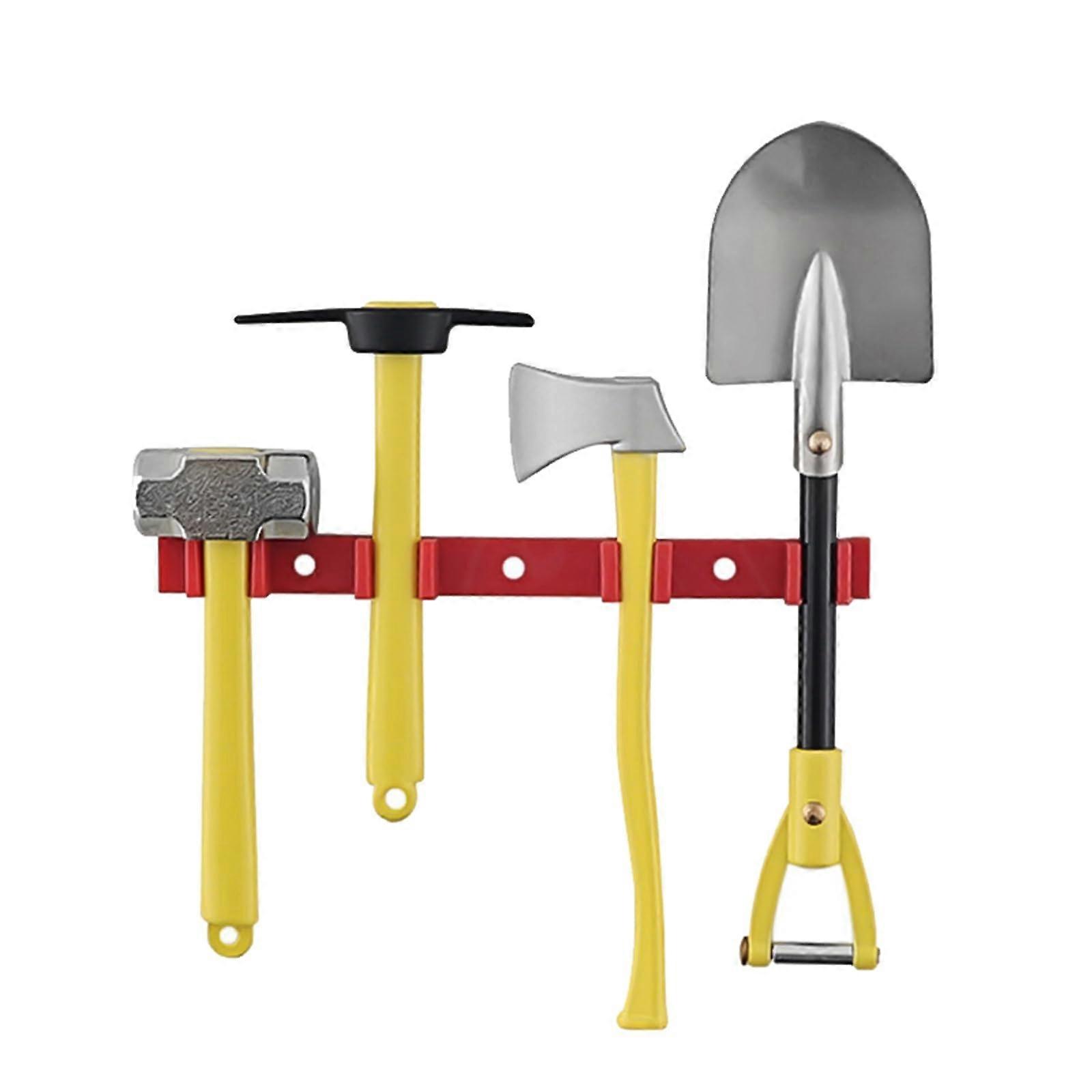 Metal Shovel Hammer Pickaxe Axe Set 1/10 Scale Accessories Replacement for Axial SCX10 TRAX4 D90 Crawler Car CC01 Decoration Tool