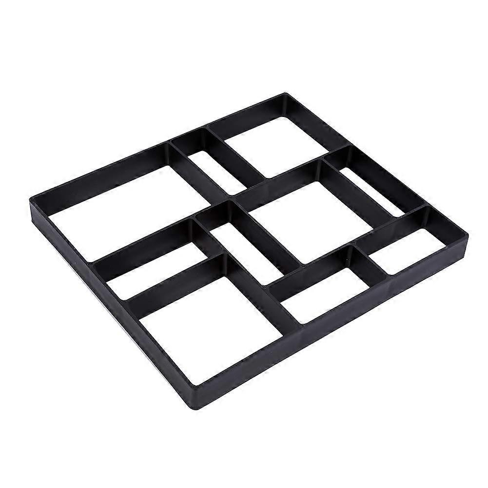Plaster Mould for Concrete, Plastic Garden Path Paving Stone Mould, Durable Stencil for Pavement Patterns