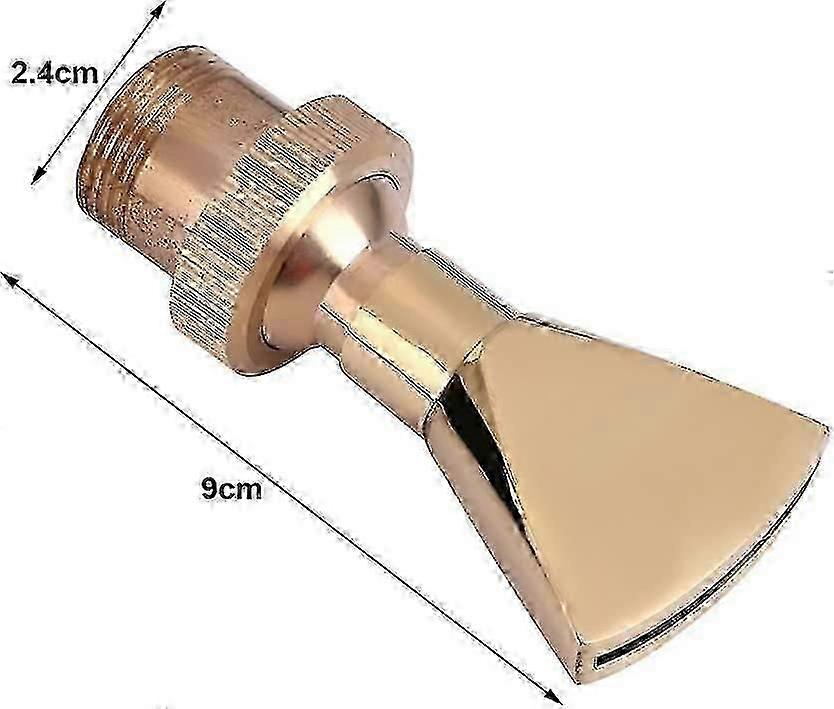 Sprøjtehoved messing springvand dyse blæser form til haven springvand