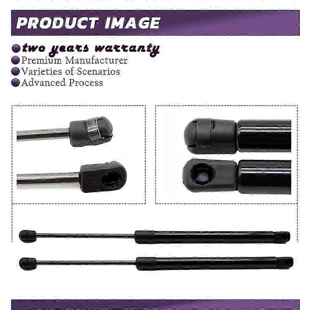 Two Tuff Support Rear Lift Struts For Hyundai Coupe (Replaces 81771-2C023)