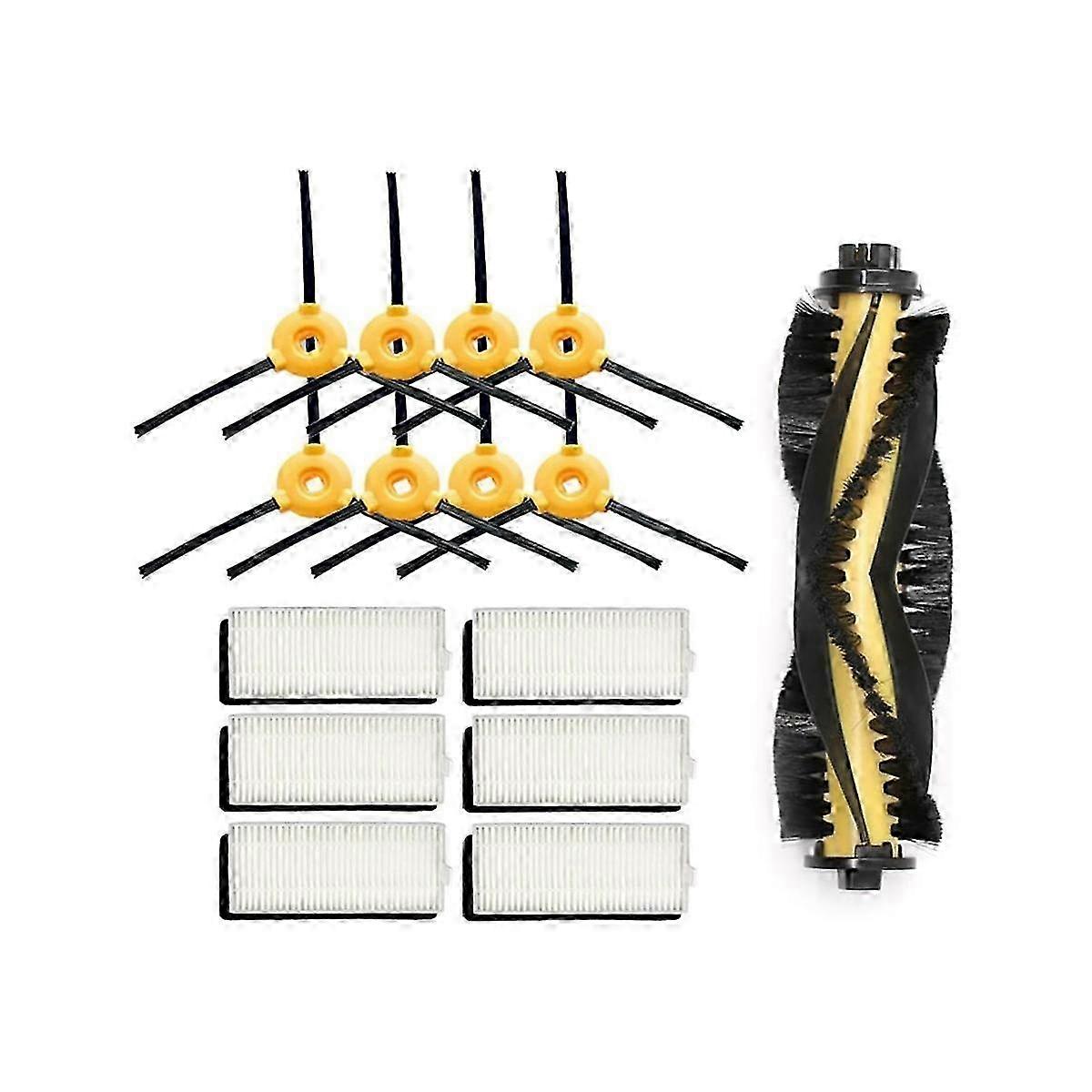 Vacuum Main Roller Side Brush Hepa Air Filter Cover Replacement Parts for Debot N79 N79S K600