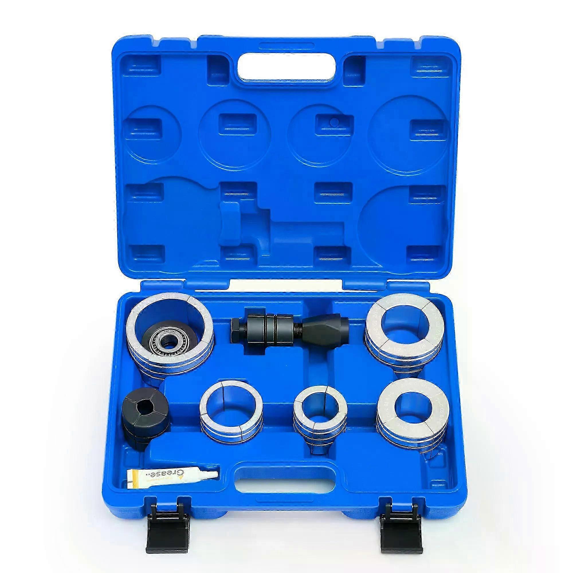 OMT Exhaust Pipe Stretcher Expander Tool Kit 1-5/8 to 4-1/4 Pipe Tool Kit 78835 US Muffler Pipe Spreader with Storage Case