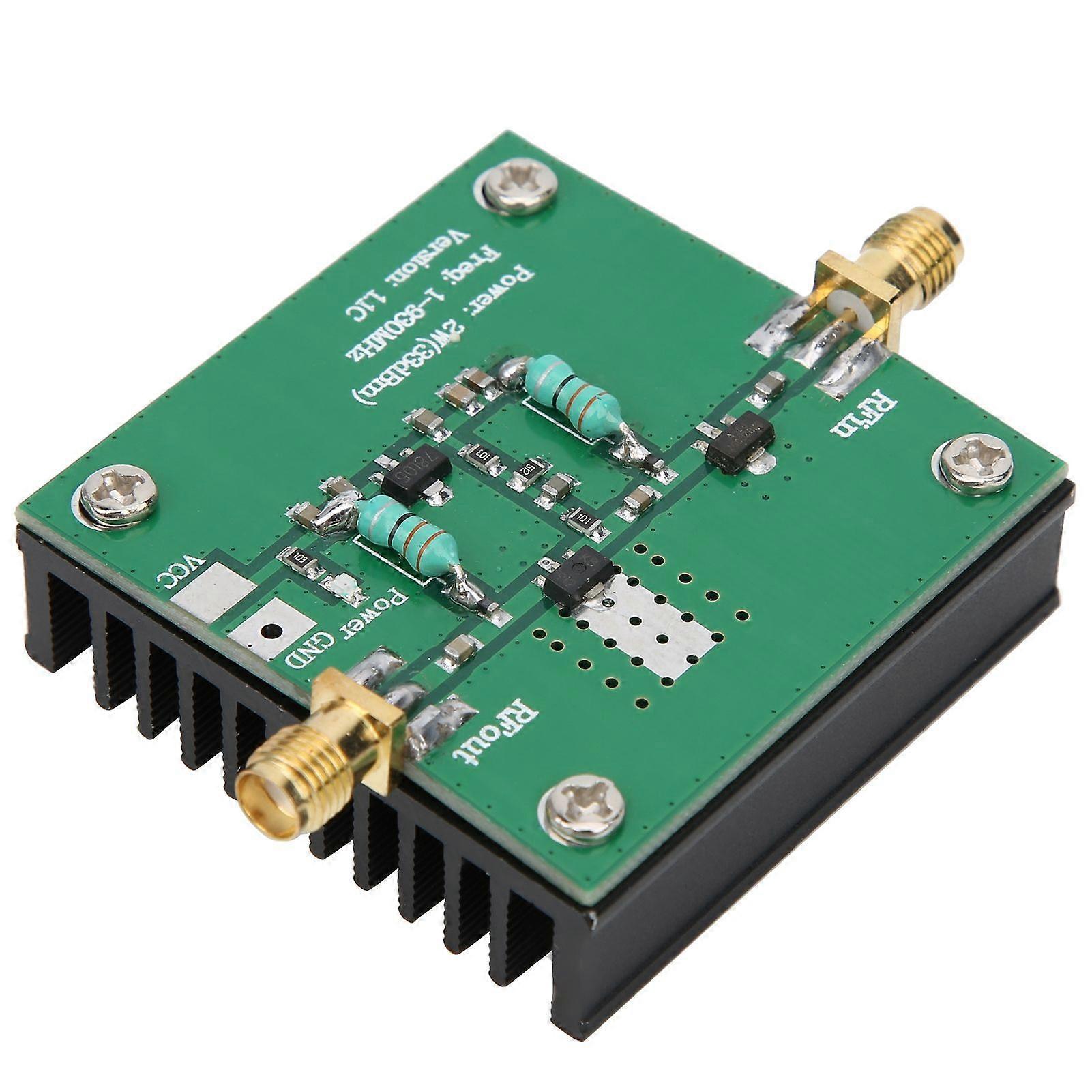 RF-bredbåndsforsterker av høy kvalitet