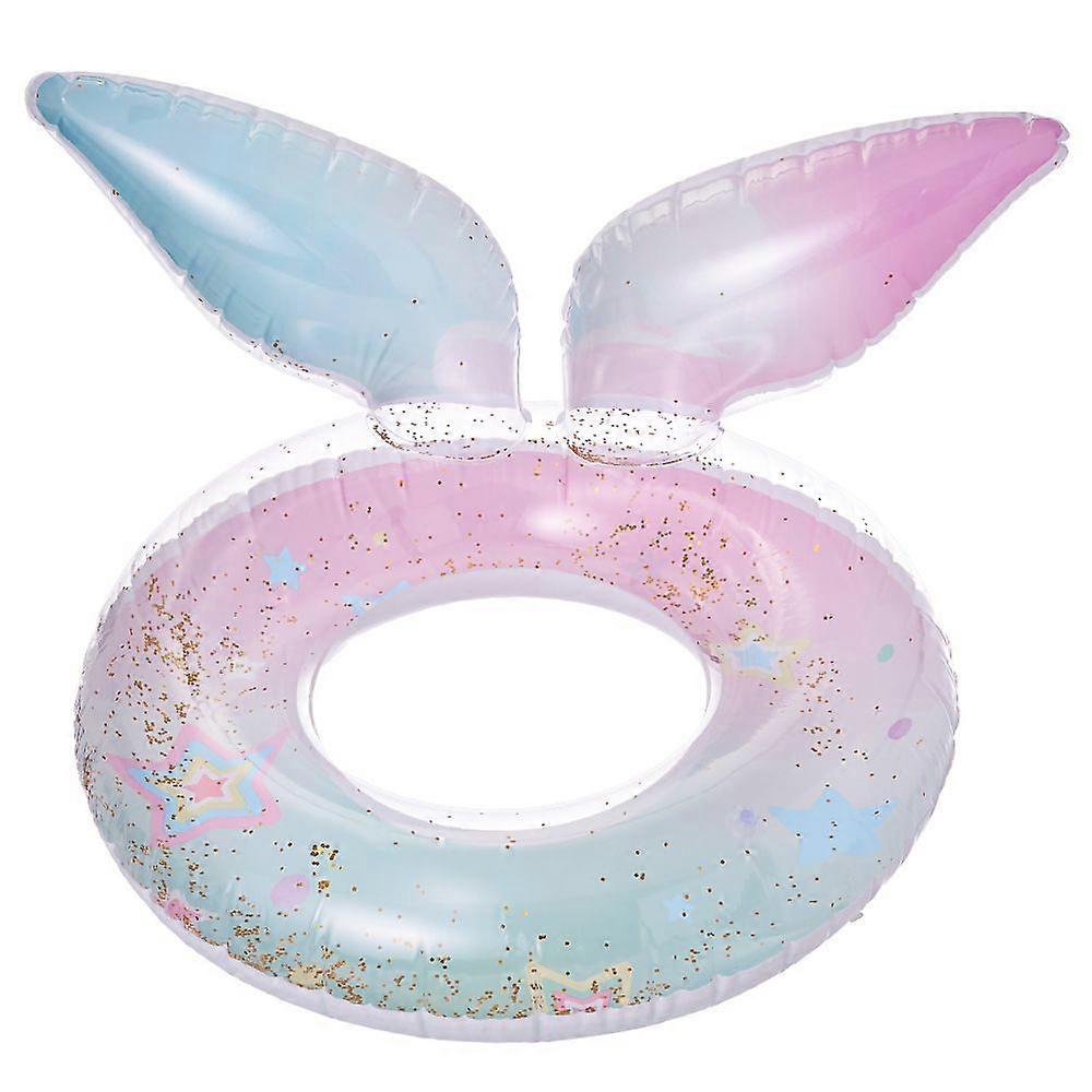 Swimming Ring Kids, Cute Cartoon Rubber Ring for Swimming Durable Inflatable Pool Floats Swimming Float Children Floating Ring Pool Beach Party for 2-