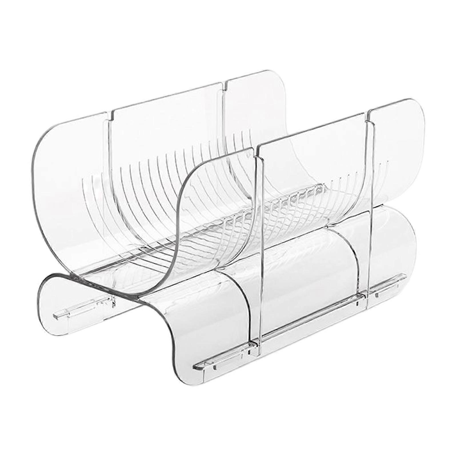 Beverage Holder Storage Organizer Containers for Kitchen Fridge Cabinets