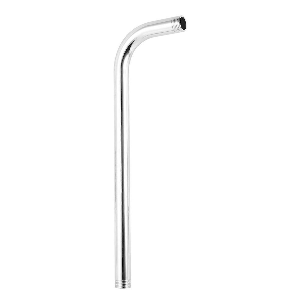 Shower Arm with Universal Flange for Fixed Head Installation in Tubs or Showers